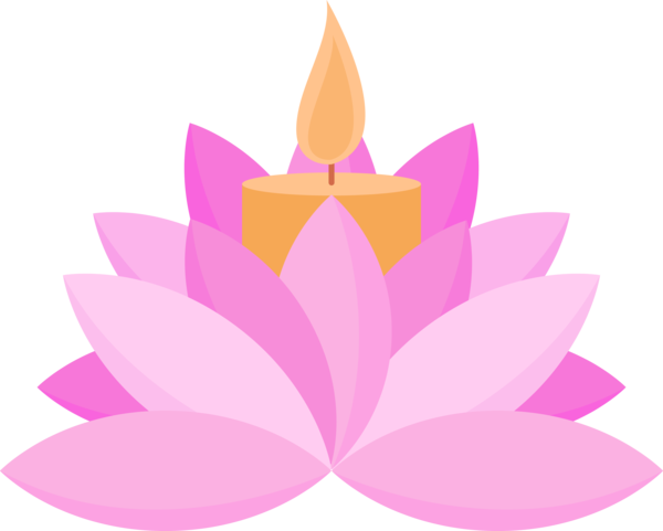 Transparent Bodhi Day Petal Lotus family Pink for Bodhi Lotus for Bodhi Day