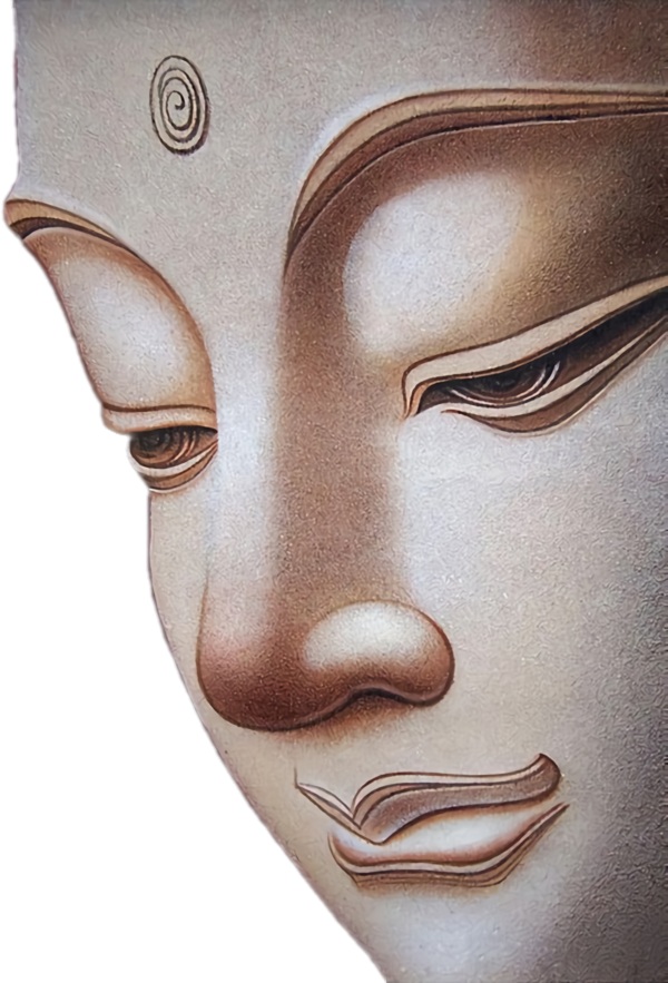 Transparent Bodhi Day Face Nose Eyebrow for Bodhi for Bodhi Day
