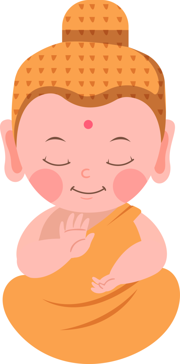 Transparent Bodhi Day Nose Cheek Cartoon for Bodhi for Bodhi Day