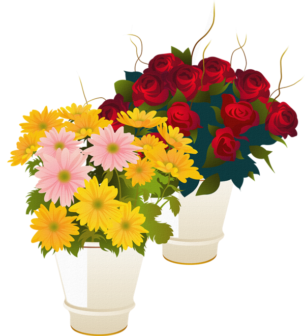 Transparent Valentine's Day Flower Bouquet Flowerpot for Rose for Valentines Day