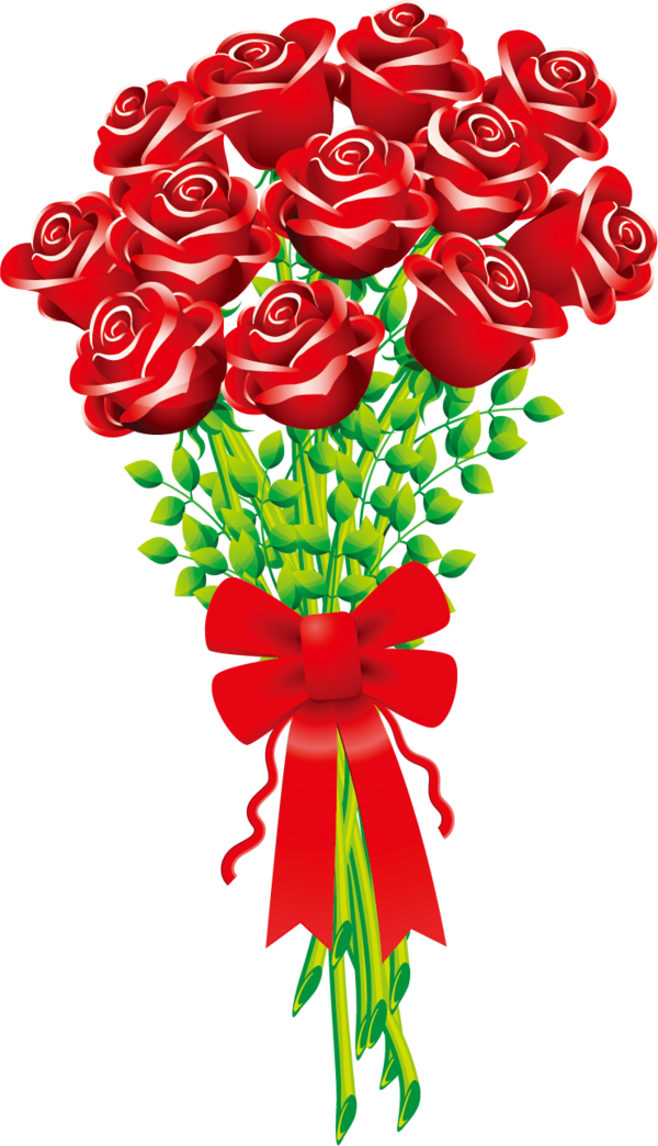 Transparent Valentine's Day Cut flowers Flower Red for Rose for Valentines Day