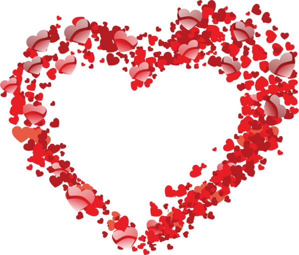 Transparent Valentine's Day Red Heart Valentine's day for small heart for Valentines Day