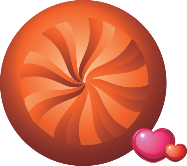 Transparent Valentine's Day Orange Peach Fruit for Chocolates for Valentines Day