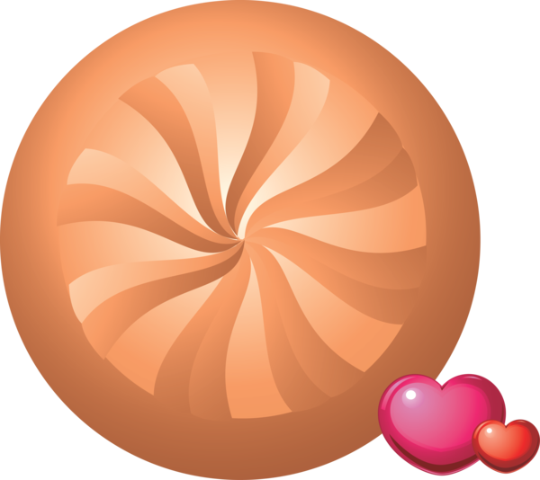 Transparent Valentine's Day Peach for Chocolates for Valentines Day