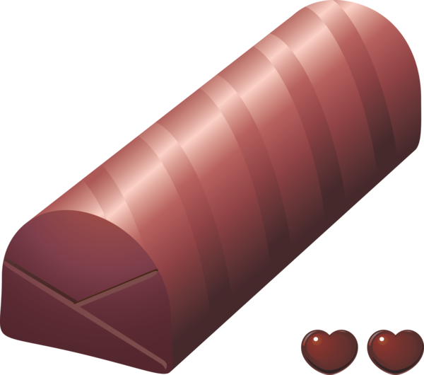 Transparent Valentine's Day Cylinder Food for Chocolates for Valentines Day