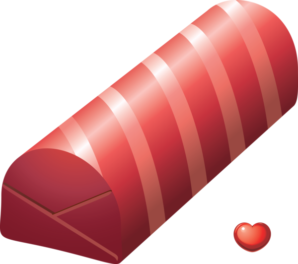 Transparent Valentine's Day Cylinder for Chocolates for Valentines Day