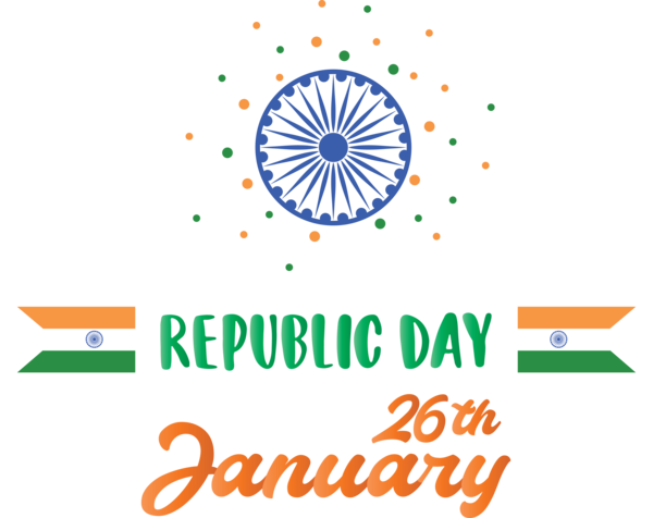 Transparent India Republic Day Logo Font Circle for Happy India Republic Day for India Republic Day