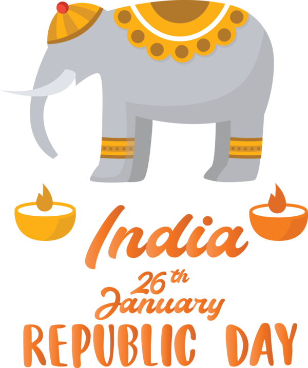 Transparent India Republic Day Orange for Happy India Republic Day for India Republic Day