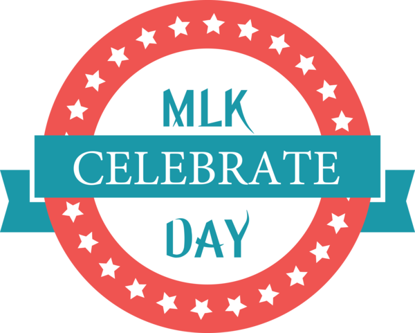 Transparent Martin Luther King Jr. Day Text Logo Line for MLK Day for Martin Luther King Jr Day