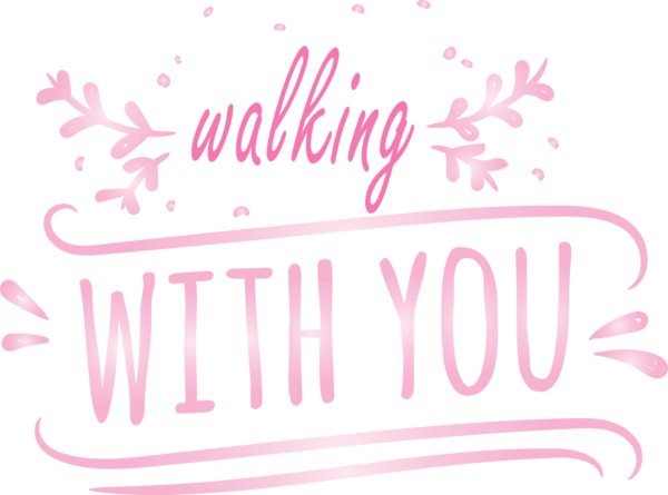 Transparent Valentine's Day Text Pink Font for Valentines for Valentines Day
