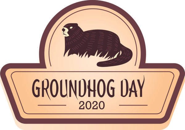 Transparent Groundhog Day Groundhog Groundhog day Logo for Groundhog for Groundhog Day