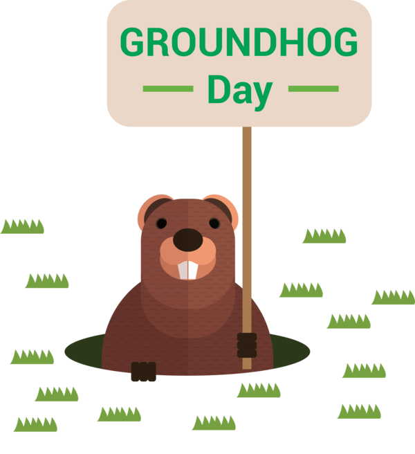 Groundhog Day Beaver Tail Groundhog for Groundhog for Groundhog Day