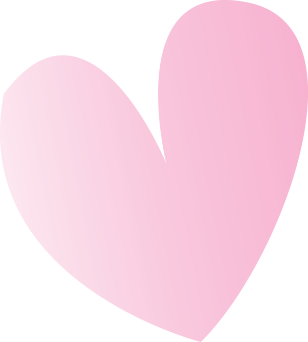 Transparent Valentine's Day Heart Pink Heart for Valentine Heart for Valentines Day