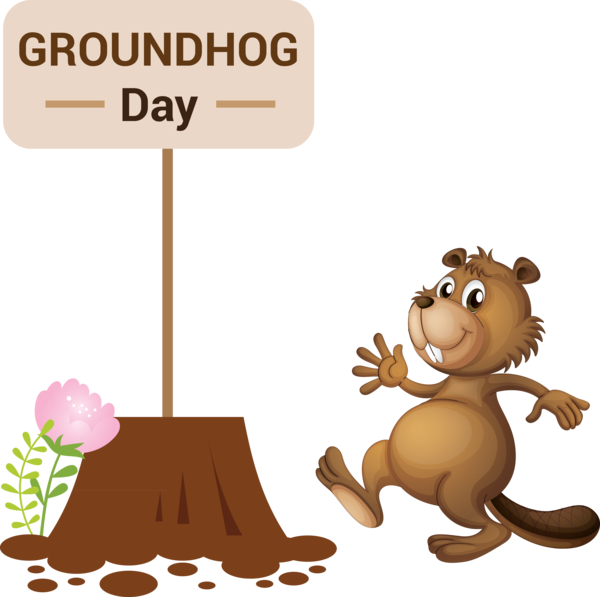 Transparent Groundhog Day Cartoon Groundhog day Groundhog for Groundhog for Groundhog Day
