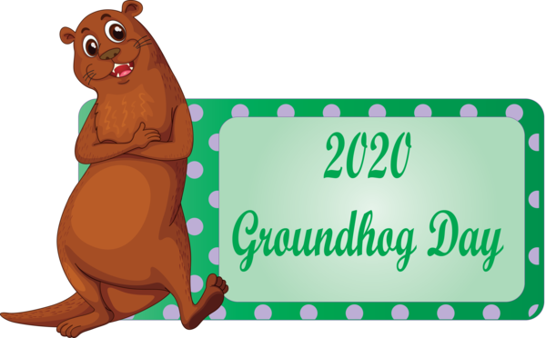 Transparent Groundhog Day Groundhog Groundhog day Animal figure for Groundhog for Groundhog Day