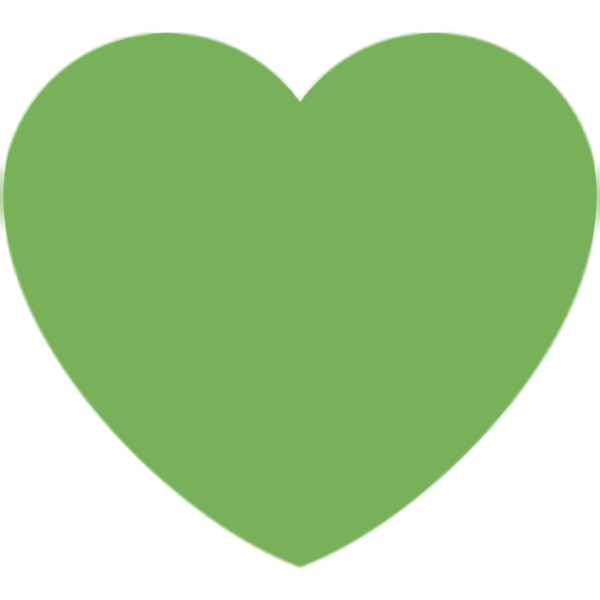Transparent St. Patrick's Day Green Heart Leaf for Saint Patrick for St Patricks Day