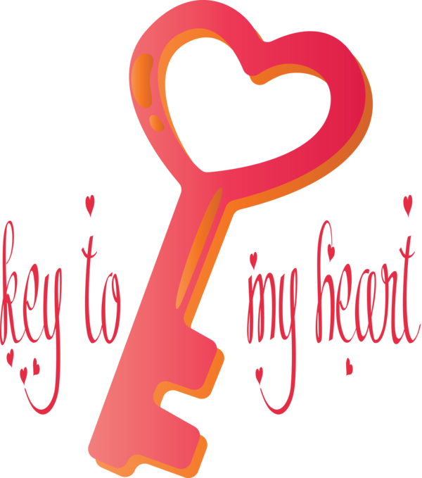Transparent Valentine's Day Text Heart Font for Valentines for Valentines Day