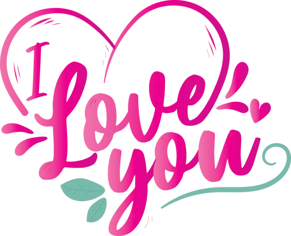 Transparent Valentine's Day Text Font Pink for Valentines for Valentines Day