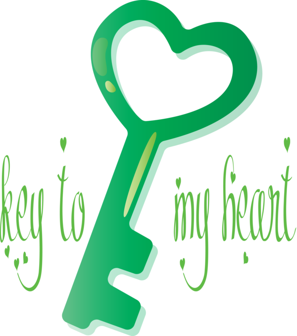 Transparent Valentine's Day Green Text Font for Valentines for Valentines Day