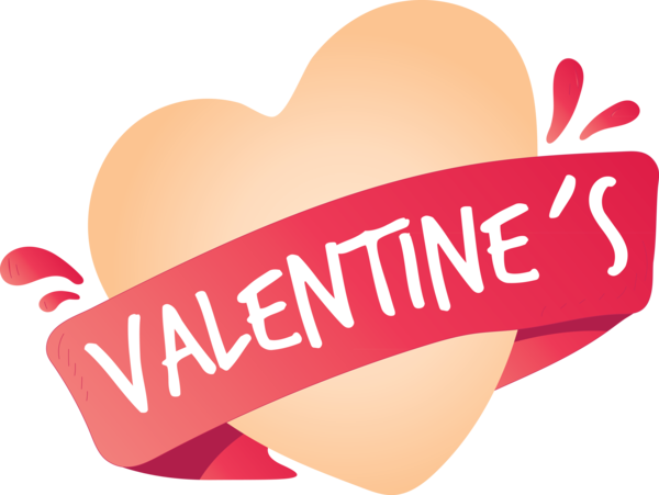 Transparent Valentine's Day Heart Text Love for Valentines for Valentines Day