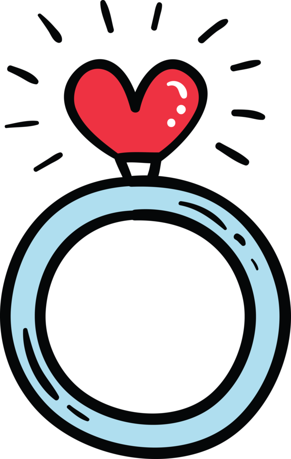 Transparent Valentine's Day Line art Circle Symbol for Small Heart for Valentines Day