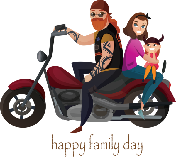 Transparent Family Day Vehicle Riding toy Transport for Happy Family Day for Family Day