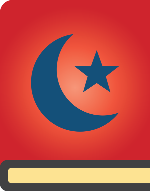 Transparent Ramadan Crescent Flag Symbol for EID Ramadan for Ramadan
