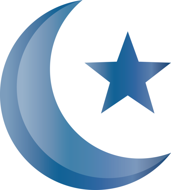 Transparent Ramadan Crescent Logo Symbol for EID Ramadan for Ramadan
