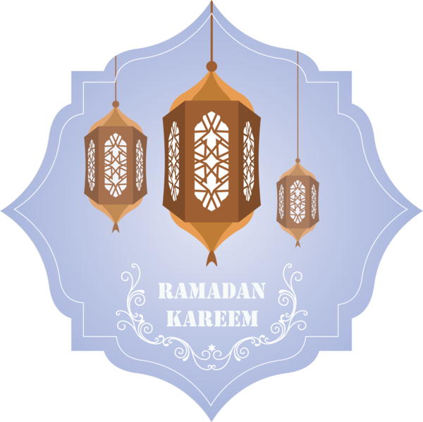 Transparent Ramadan Lighting Logo Chandelier for EID Ramadan for Ramadan
