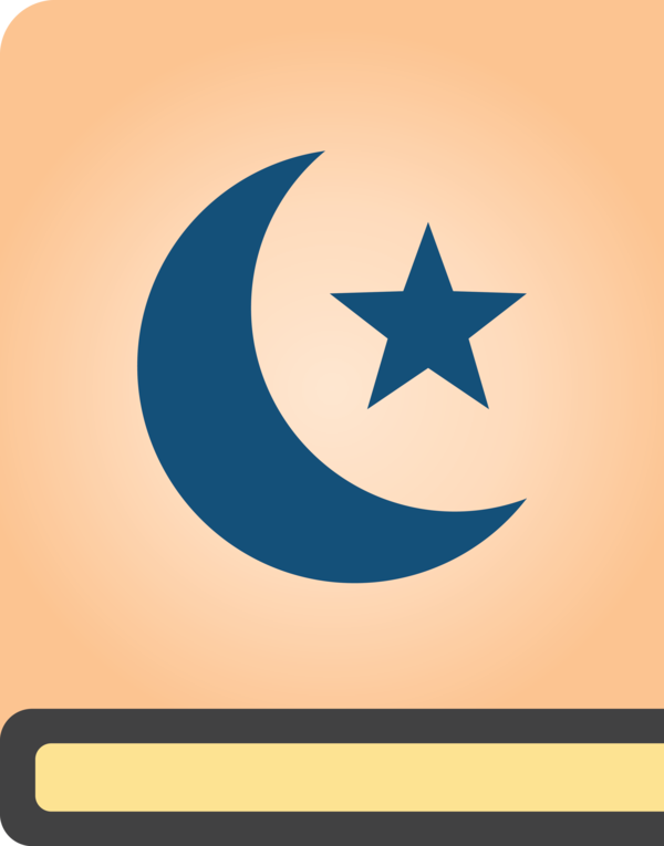 Transparent Ramadan Crescent Symbol Logo for EID Ramadan for Ramadan