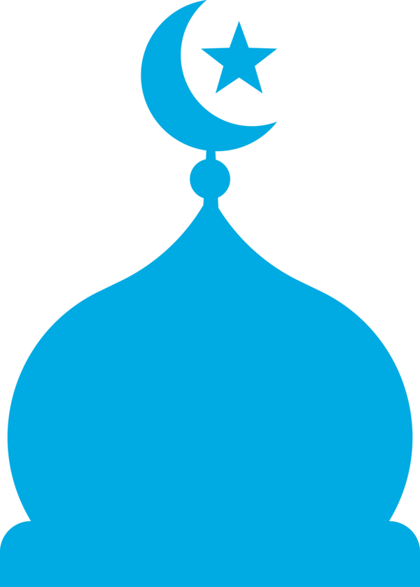 Transparent Ramadan Blue Aqua Turquoise for EID Ramadan for Ramadan