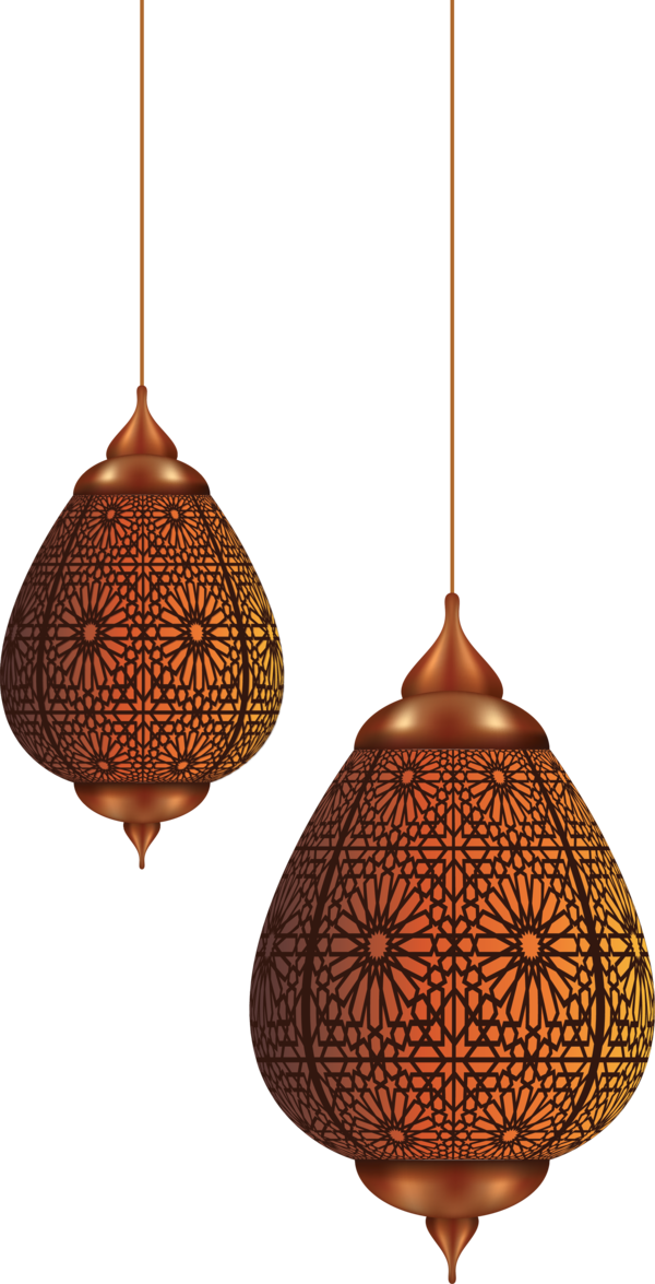 Transparent Ramadan Light fixture Lighting Ceiling fixture for Ramadan Lantern for Ramadan