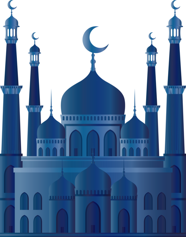 Transparent Ramadan Blue Landmark Mosque for Mosque for Ramadan