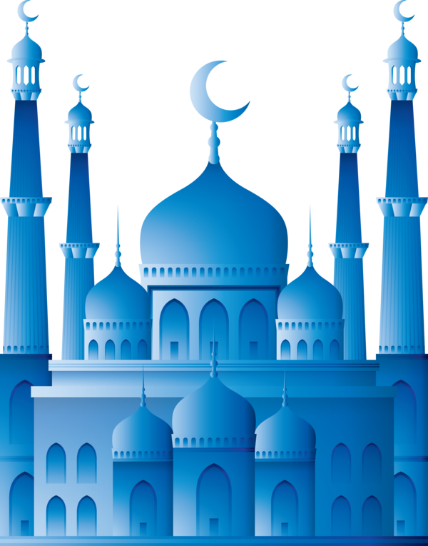 Transparent Ramadan Blue Landmark Mosque for Mosque for Ramadan
