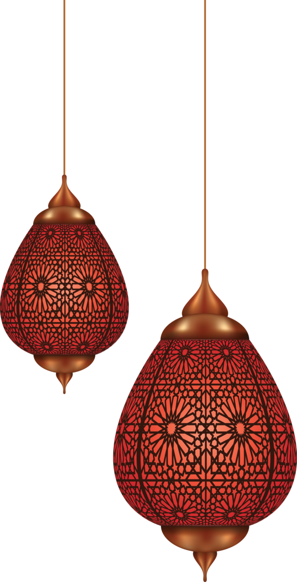 Transparent Ramadan Lighting Light fixture Ceiling fixture for Ramadan Lantern for Ramadan