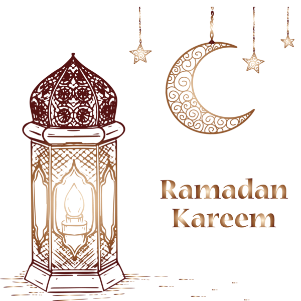 Transparent Ramadan Font Line art for Ramadan Lantern for Ramadan