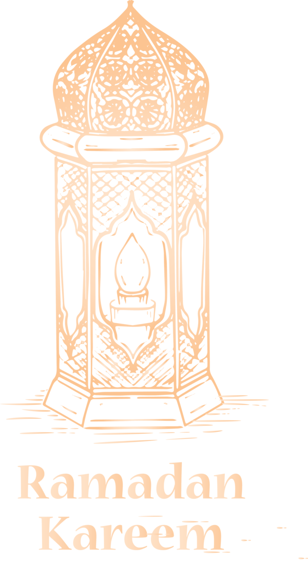 Transparent Ramadan Pedestal Font Furniture for Ramadan Lantern for Ramadan