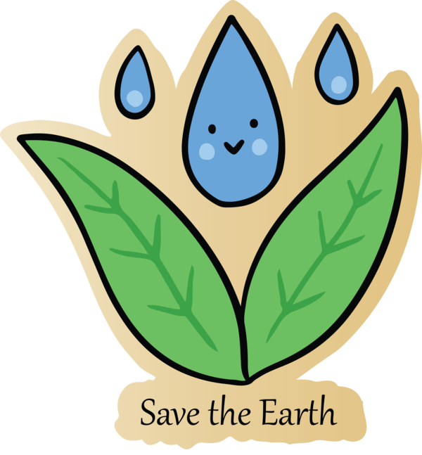 Transparent Earth Day Leaf Plant Symbol for Happy Earth Day for Earth Day