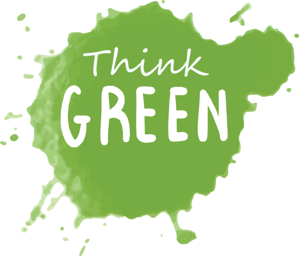 Transparent Earth Day Green Text Font for Happy Earth Day for Earth Day