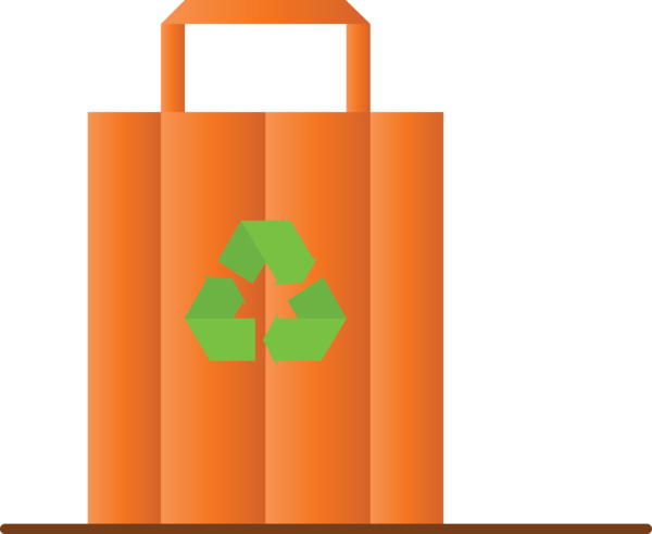 Transparent Earth Day Orange Shopping bag Font for Happy Earth Day for Earth Day