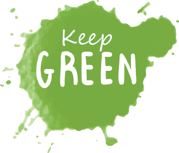 Transparent Earth Day Green Text Font for Happy Earth Day for Earth Day