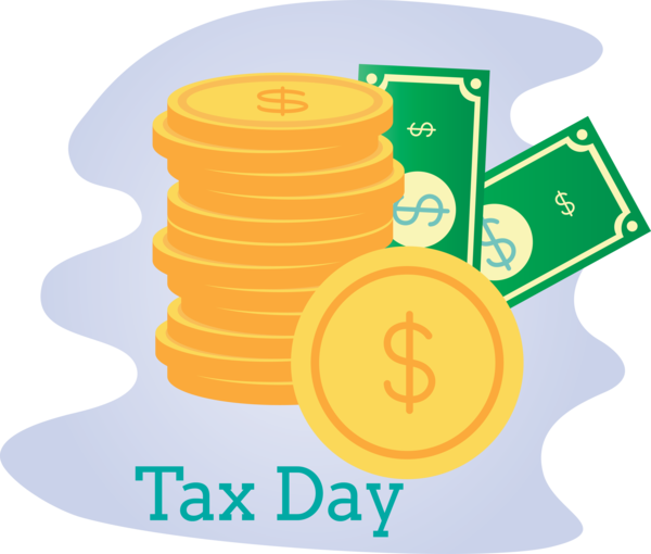 Transparent Tax Day Line Games for 15 April for Tax Day