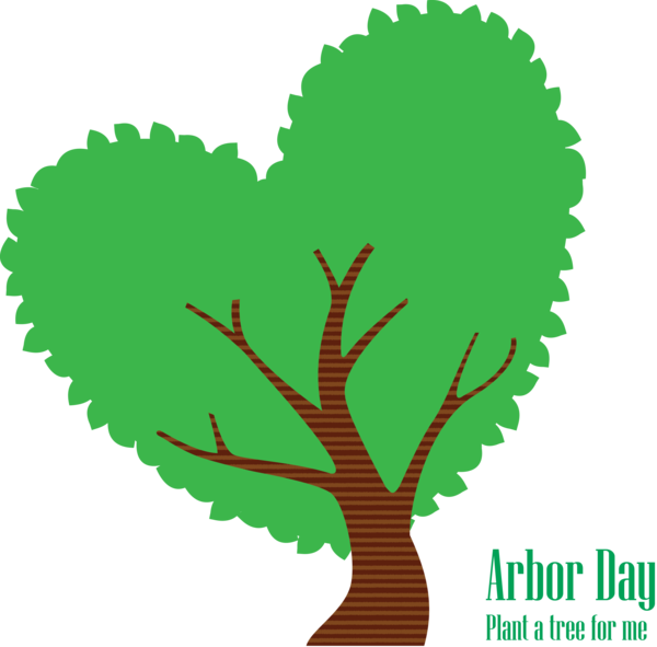 Transparent Arbor Day Leaf Tree Plant for Happy Arbor Day for Arbor Day