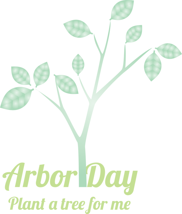 Transparent Arbor Day Leaf Plant Flower for Happy Arbor Day for Arbor Day