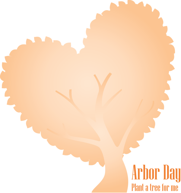 Transparent Arbor Day Heart for Happy Arbor Day for Arbor Day