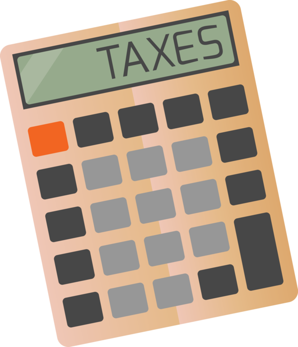 Transparent Tax Day Calculator Office equipment Games for 15 April for Tax Day
