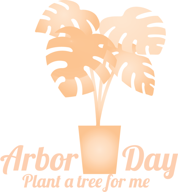 Transparent Arbor Day Tree Orange Palm tree for Happy Arbor Day for Arbor Day