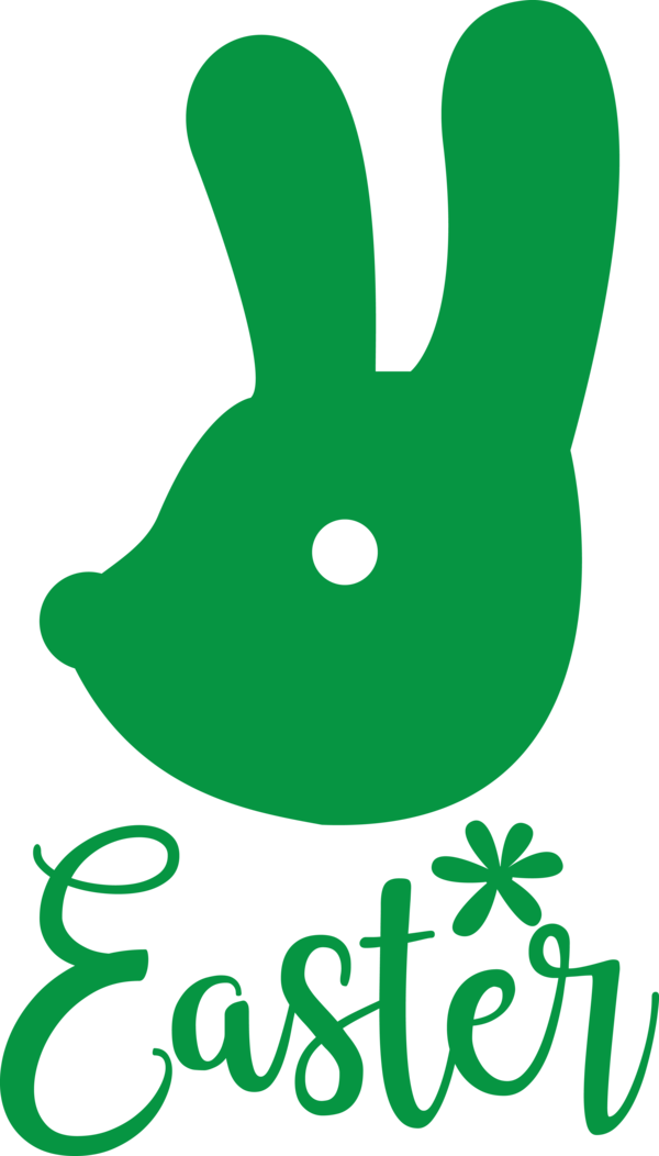 Transparent Easter Green Symbol for Easter Day for Easter