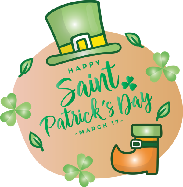 Transparent St. Patrick's Day Green Shamrock Saint patrick's day for Saint Patrick for St Patricks Day