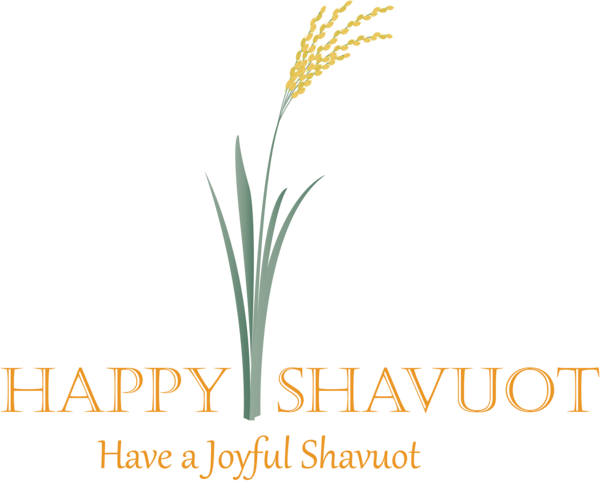Transparent Shavuot Plant Leaf Grass for Happy Shavuot for Shavuot